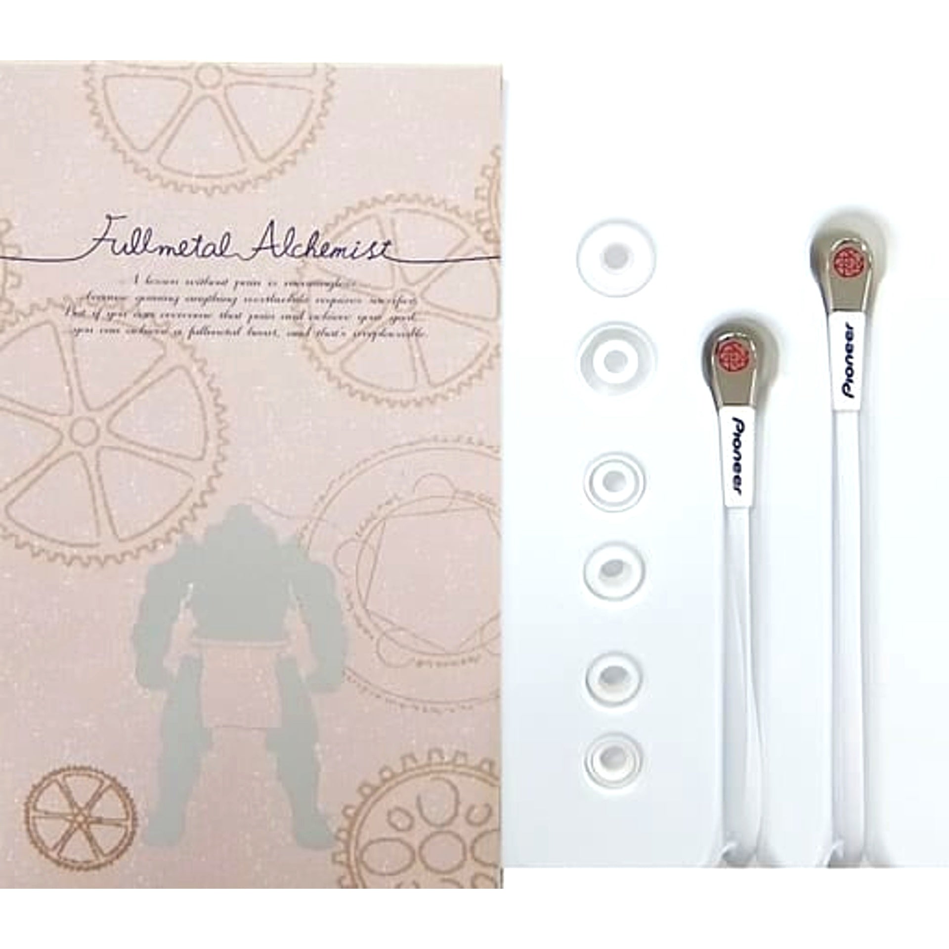 Alphonse Elric Fullmetal Alchemist Equivalent Exchange Earphones [USED]
