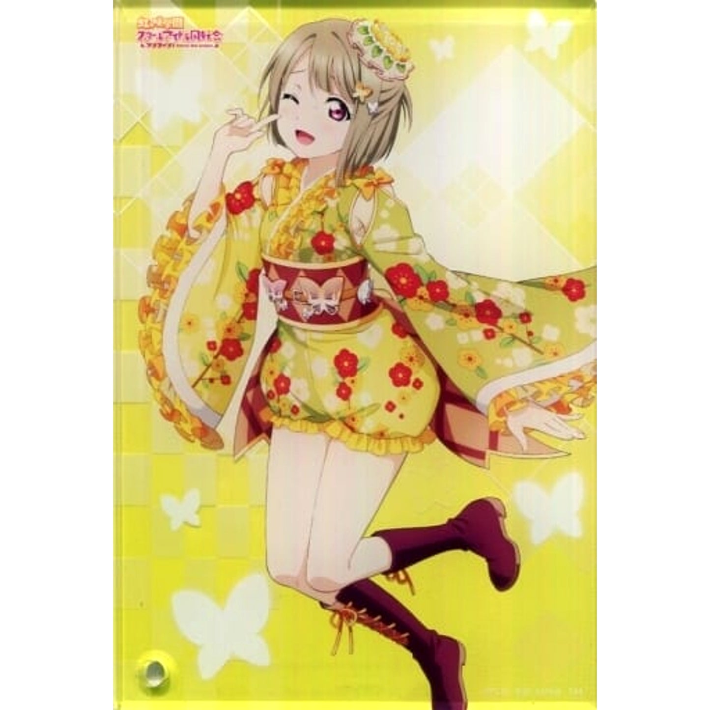 Love Live! Nijigasaki High School Idol Club Kasumi Nakasu Ichiban Kuji Acrylic Board Prize L [USED]