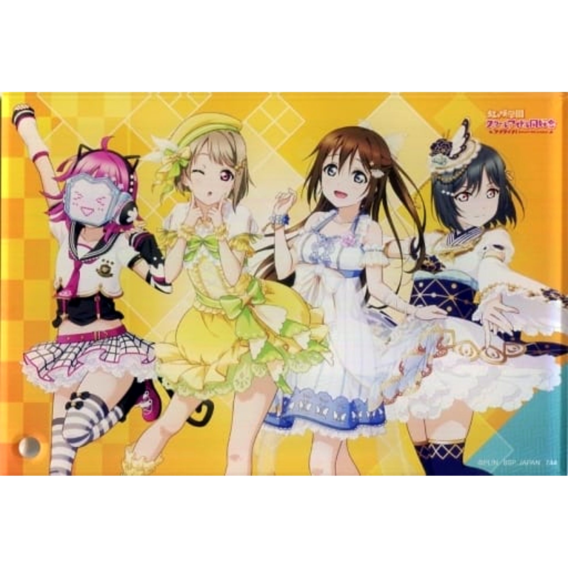 Love Live! Nijigasaki High School Idol Club Ichiban Kuji Acrylic Board First-Year Students Ver. Prize L [USED]