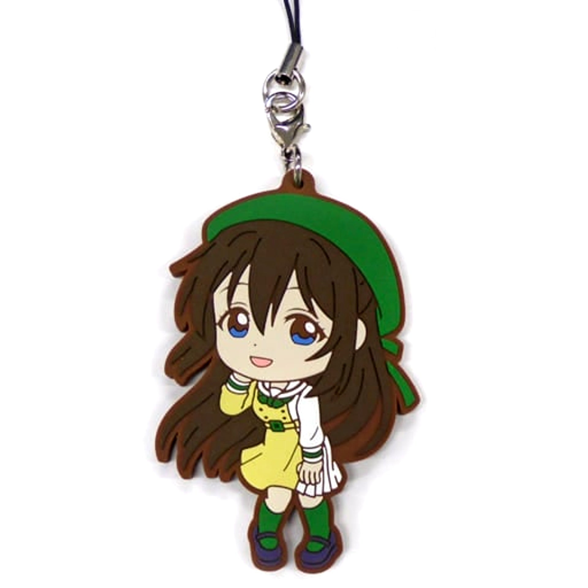 Love Live! Nijigasaki High School Idol Club Sakurazaka Shizuku Ichiban Kuji Rubber Charm Kyunchara Illustrations Prize M [USED]