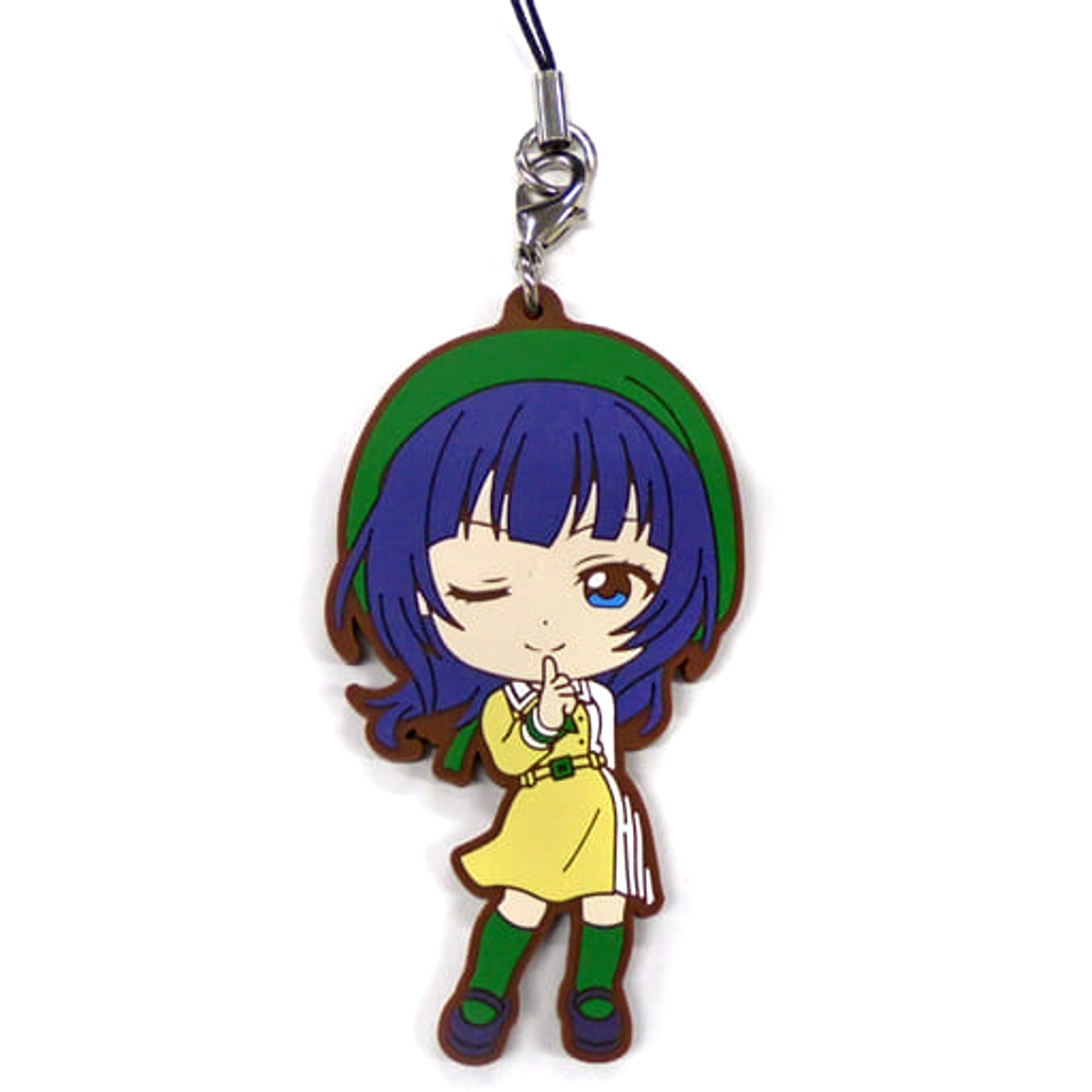Love Live! Nijigasaki High School Idol Club Karin Asaka Ichiban Kuji Rubber Charm Kyunchara Illustrations Prize M [USED]