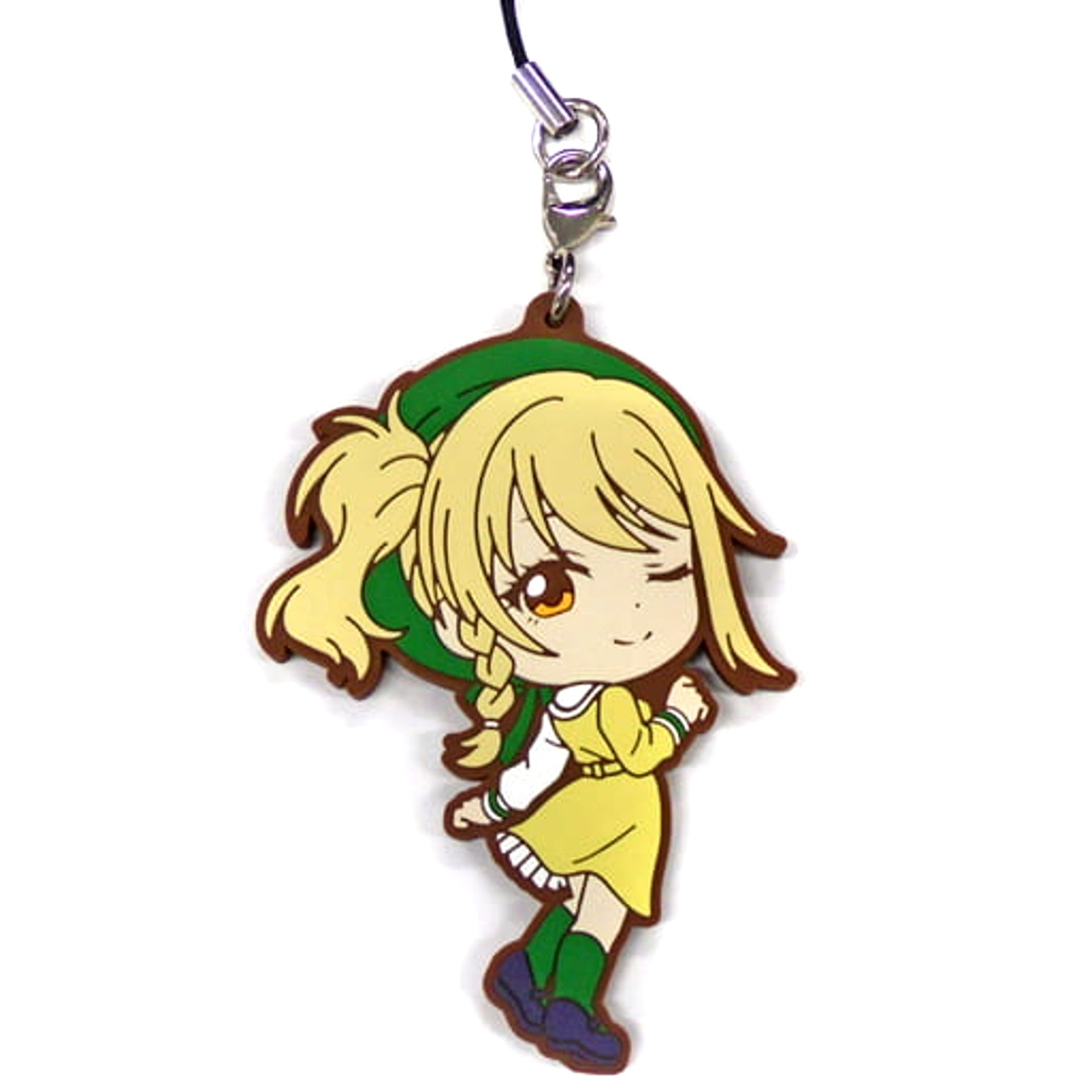 Love Live! Nijigasaki High School Idol Club Ai Miyashita Ichiban Kuji Rubber Charm Kyunchara Illustrations Prize M [USED]