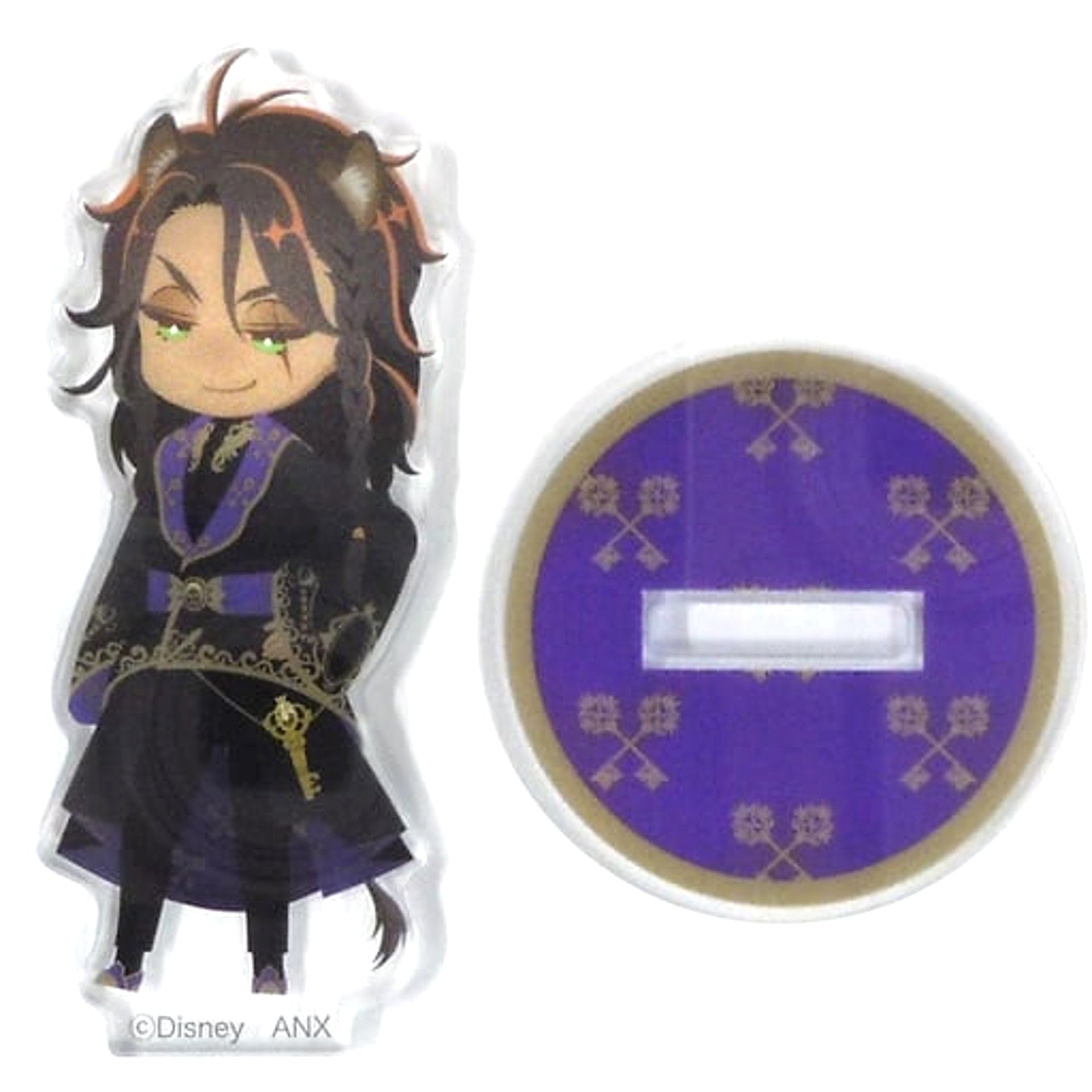 Disney Twisted-Wonderland Mini Acrylic Stand Collection Vol. 3 Leona Kingscholar Ceremony Robes Acrylic Stands [USED]