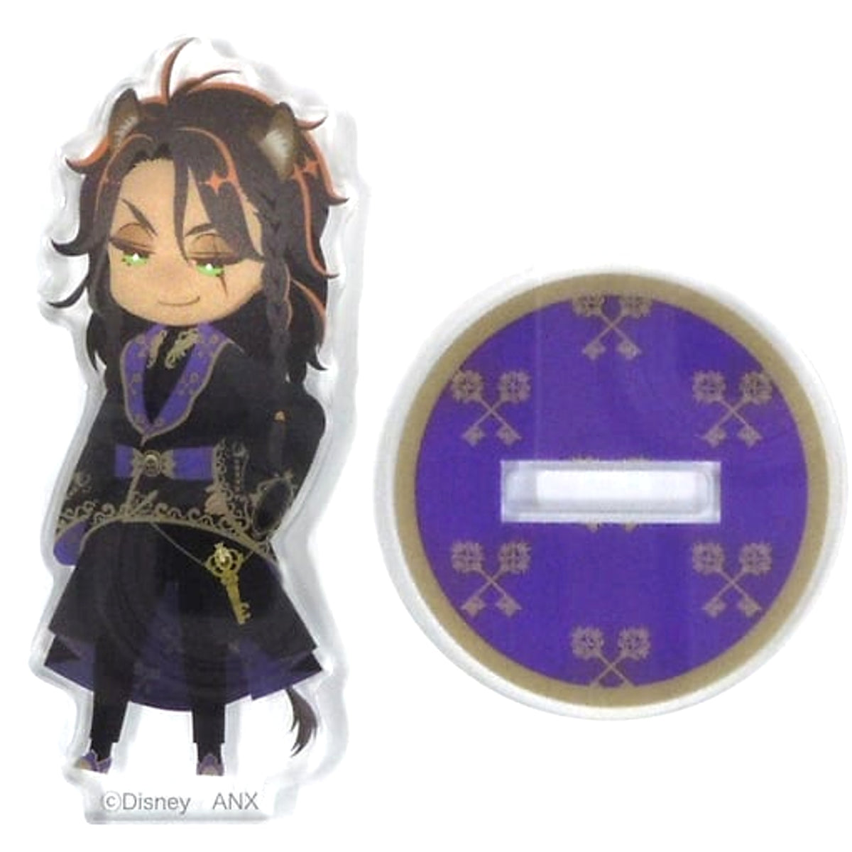 Disney Twisted-Wonderland Mini Acrylic Stand Collection Vol. 3 Leona Kingscholar Ceremony Robes Acrylic Stands [USED]