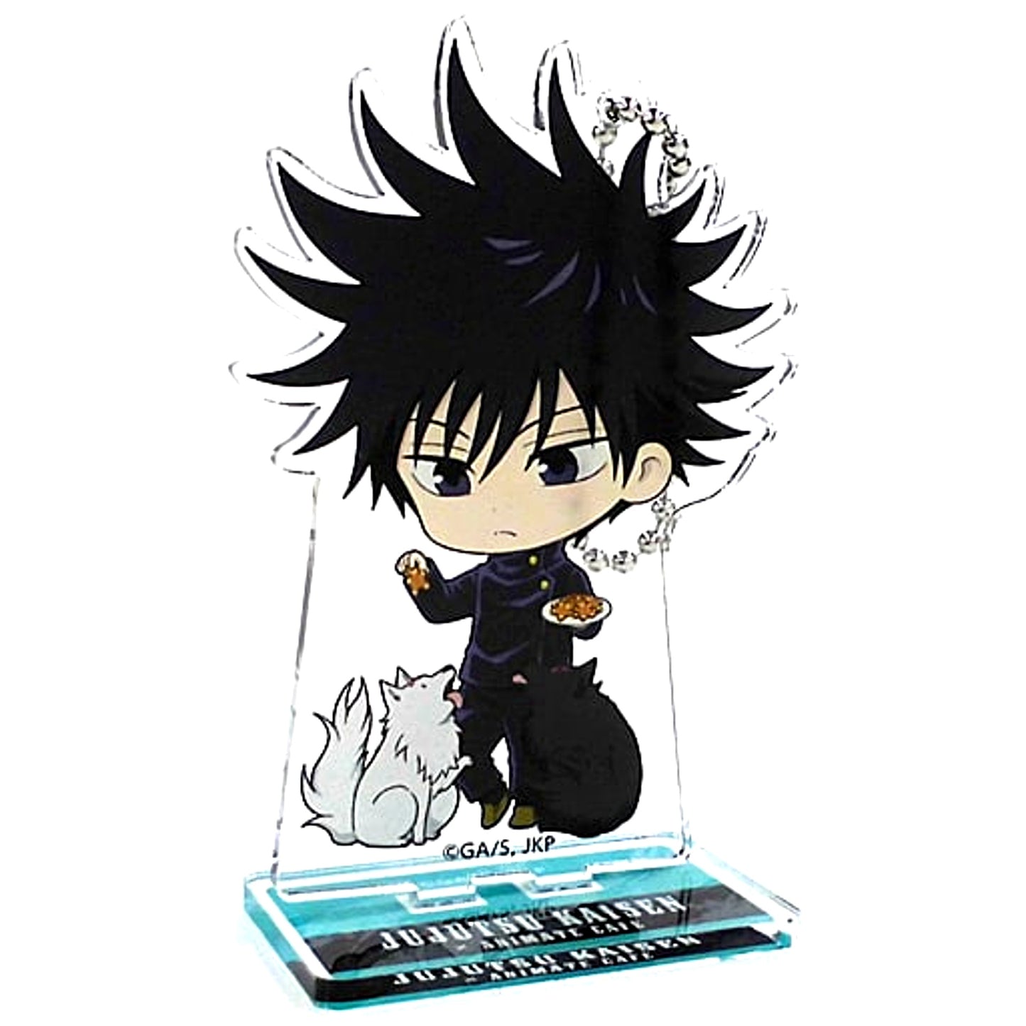 Megumi Fushiguro Jujutsu Kaisen x animatecafe Trading Acrylic Stand Keychain [USED]