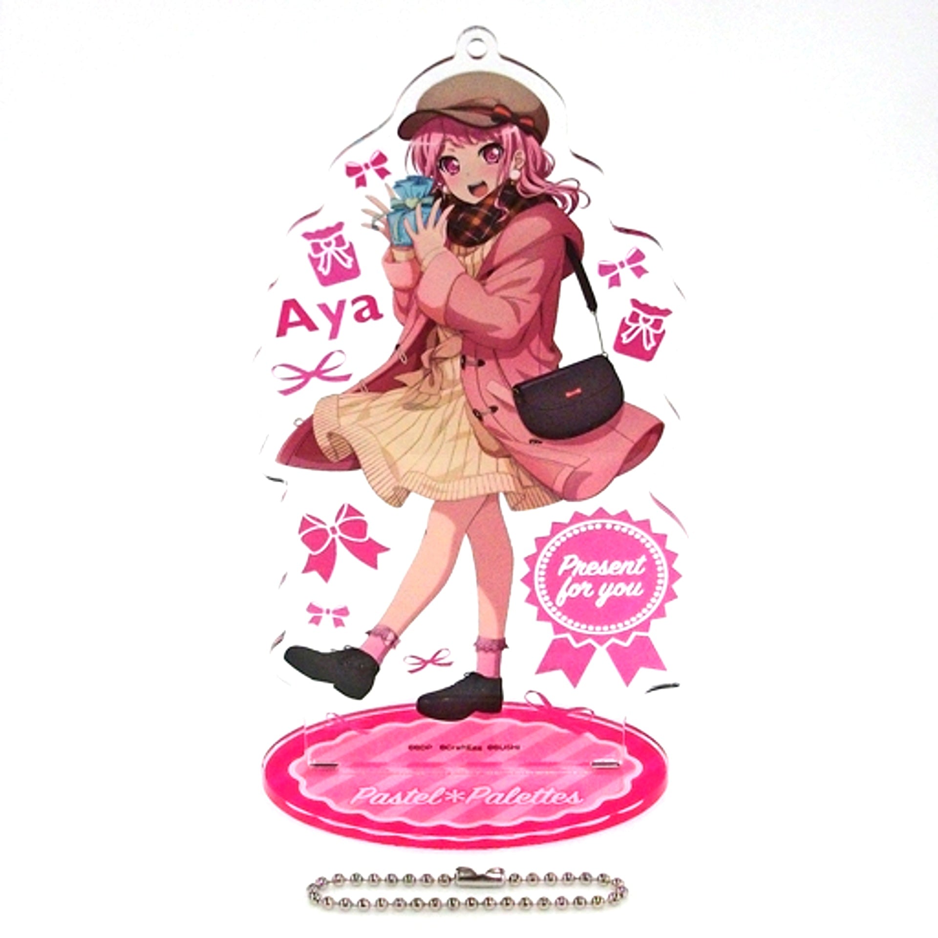 Aya Maruyama Present Ver. BanG Dream! Girls Band Party! Animate Limited Acrylic Stand Keychain [USED]