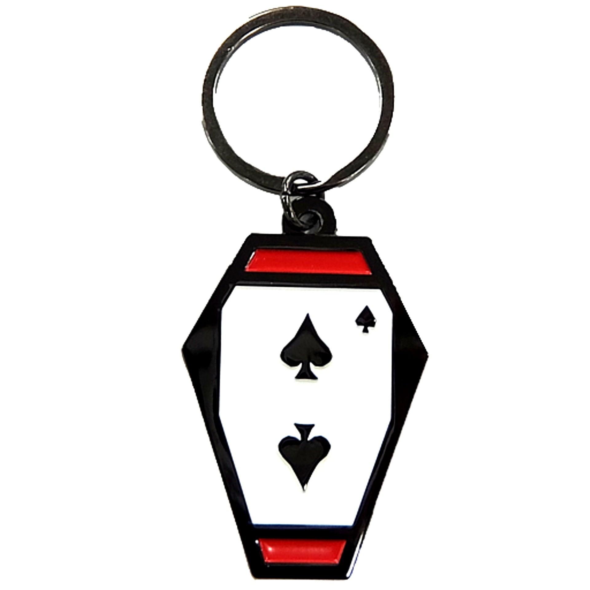 Deuce Spade Disney Twisted Wonderland Icon Metal Keychain Collection vol.1 [USED]