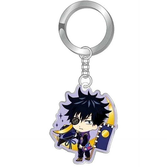 Jujutsu Kaisen Megumi Fushiguro Masamune Date Metal Keychain Sendai Limited Keychains [USED]