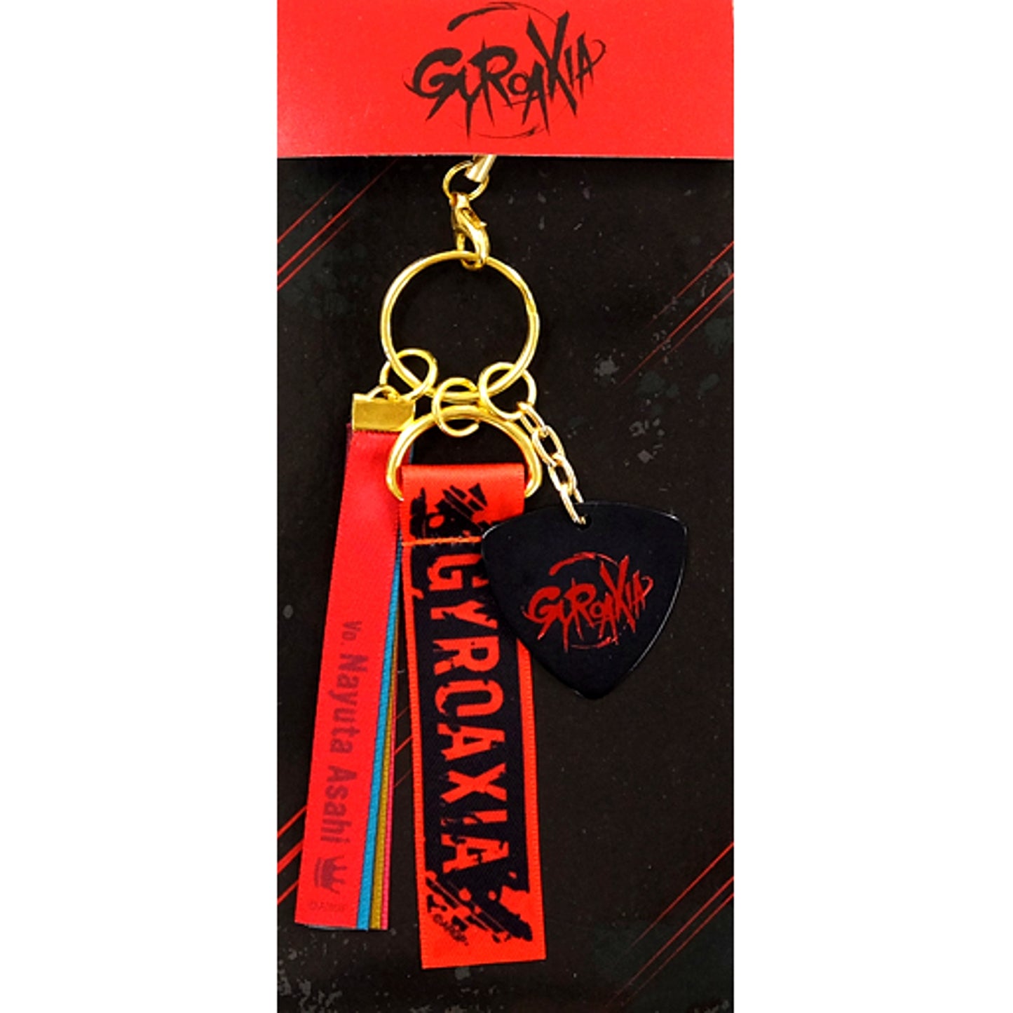 GYROAXIA Argonavis from BanG Dream! Ribbon Keychain with Pick [USED]