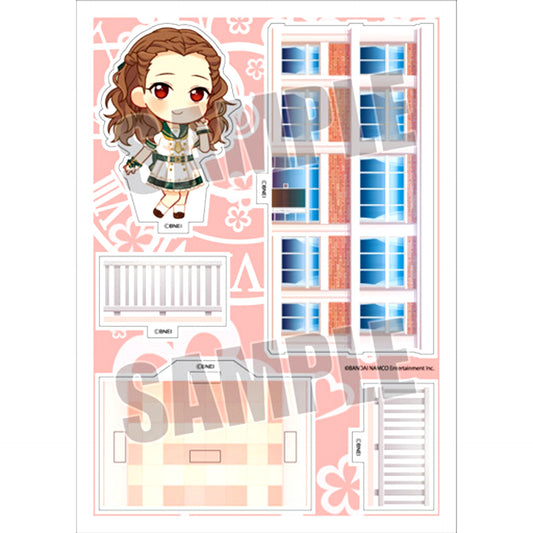 Hiromi Seki 23 Acrylic Character Plate Puchi Idolmaster Cinderella Girls [USED]