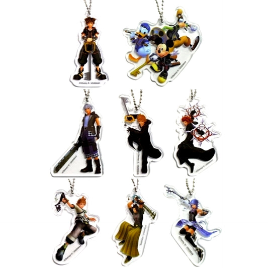 Set of 8 Kingdom Hearts Acrylic Charm Vol. 2 [USED]