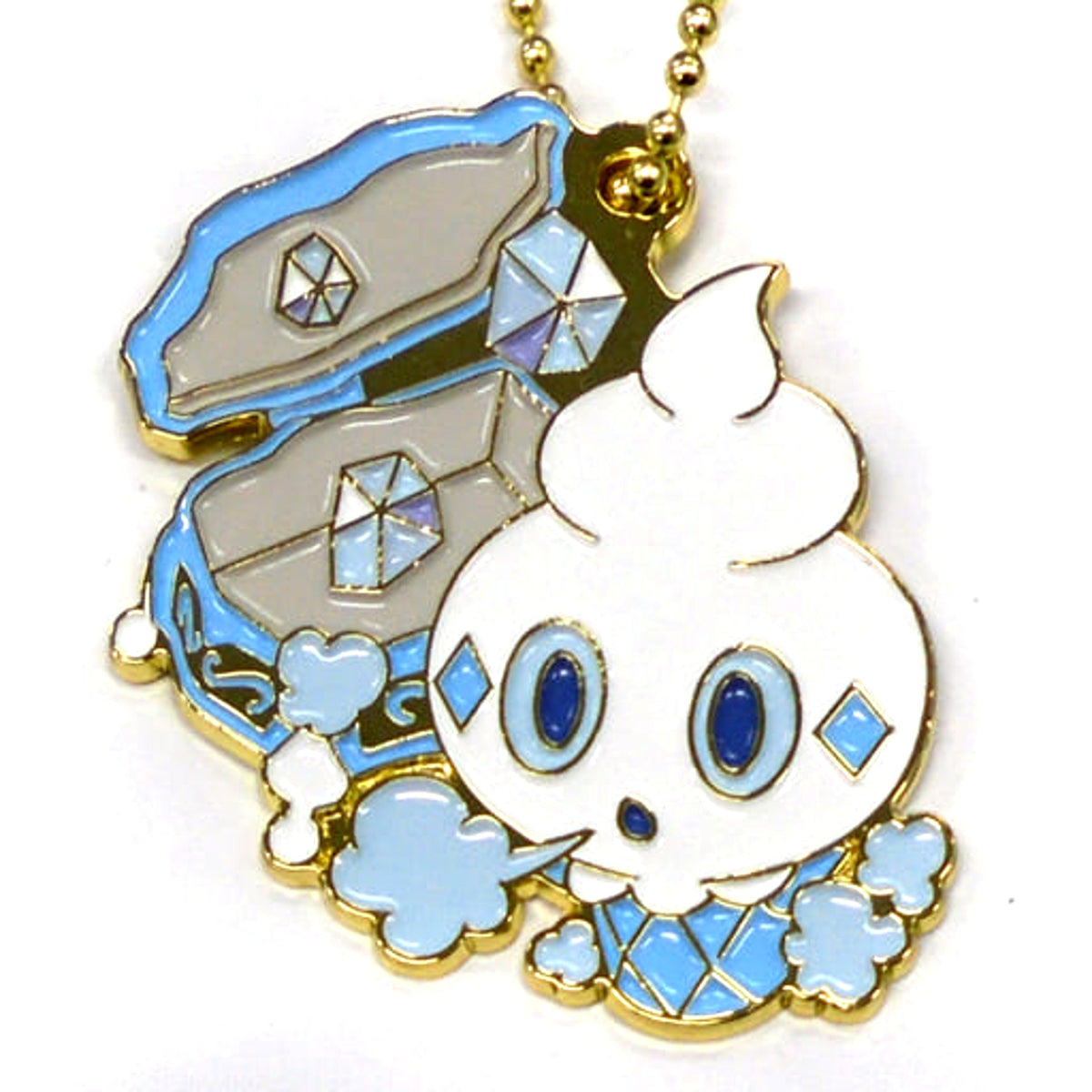 Pokemon Vanillite Ichiban Kuji Pokemon for You Dramatic Collection Dramatic Charm Prize G Charm [USED]