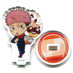 Jujutsu Kaisen Yuji Itadori Left Facing Trading Acrylic Stand Jujutsu Kaisen x Bakudanyaki Honpo Vol. 2 Acrylic Stands [USED]
