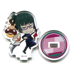 Jujutsu Kaisen x Bakudanyaki Honpo Maki Zenin Trading Acrylic Stand Vol.2 Acrylic Stands [USED]