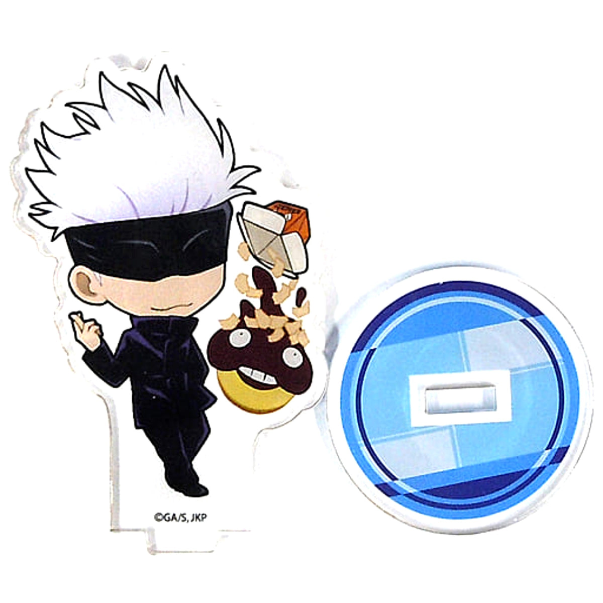 Jujutsu Kaisen x Bakudanyaki Honpo 2nd Satoru Gojo Eye Mask Trading Acrylic Stand Acrylic Stands [USED]