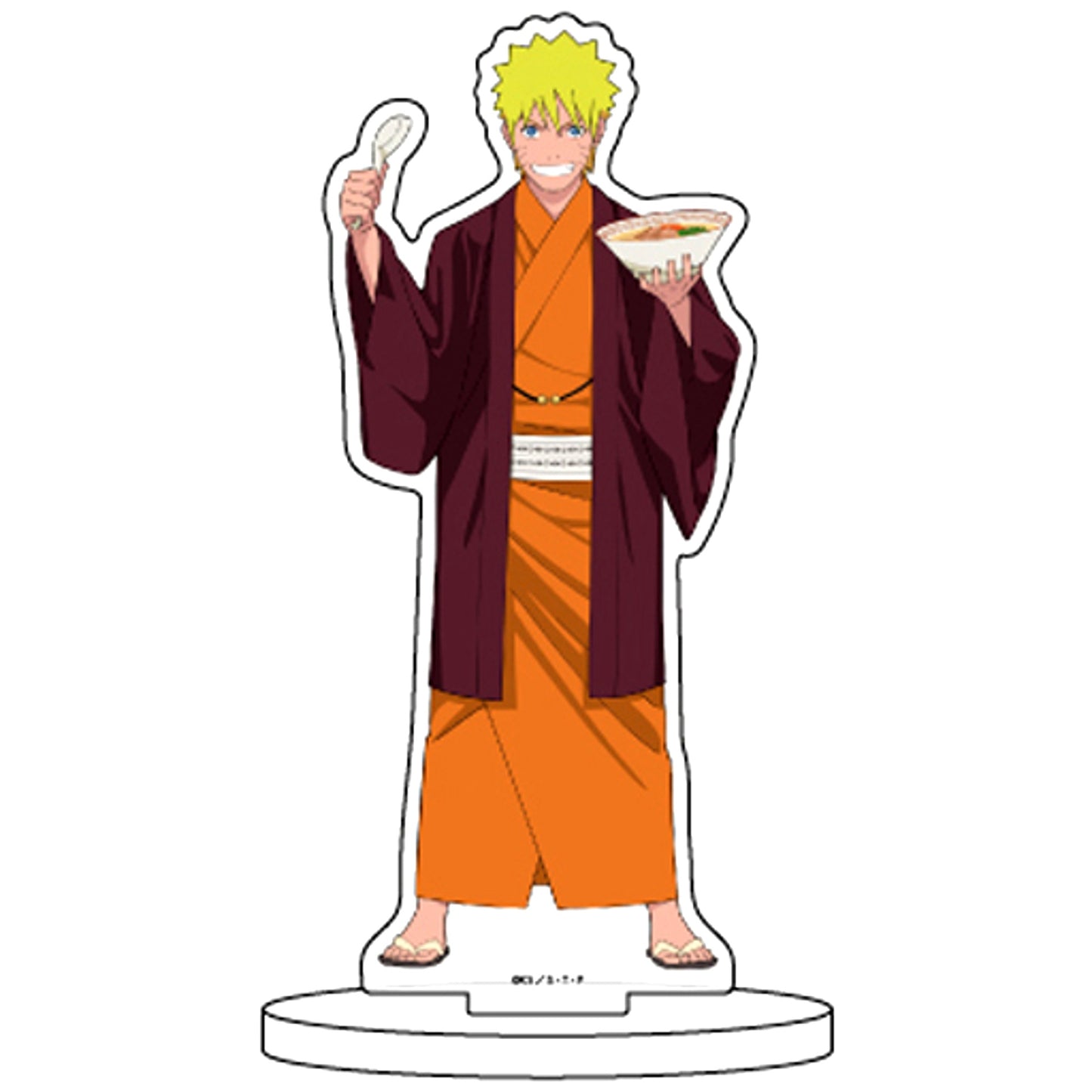 Naruto Uzumaki 01. Eating Tour Ver. Character Acrylic Figure Naruto Shippuden [USED]