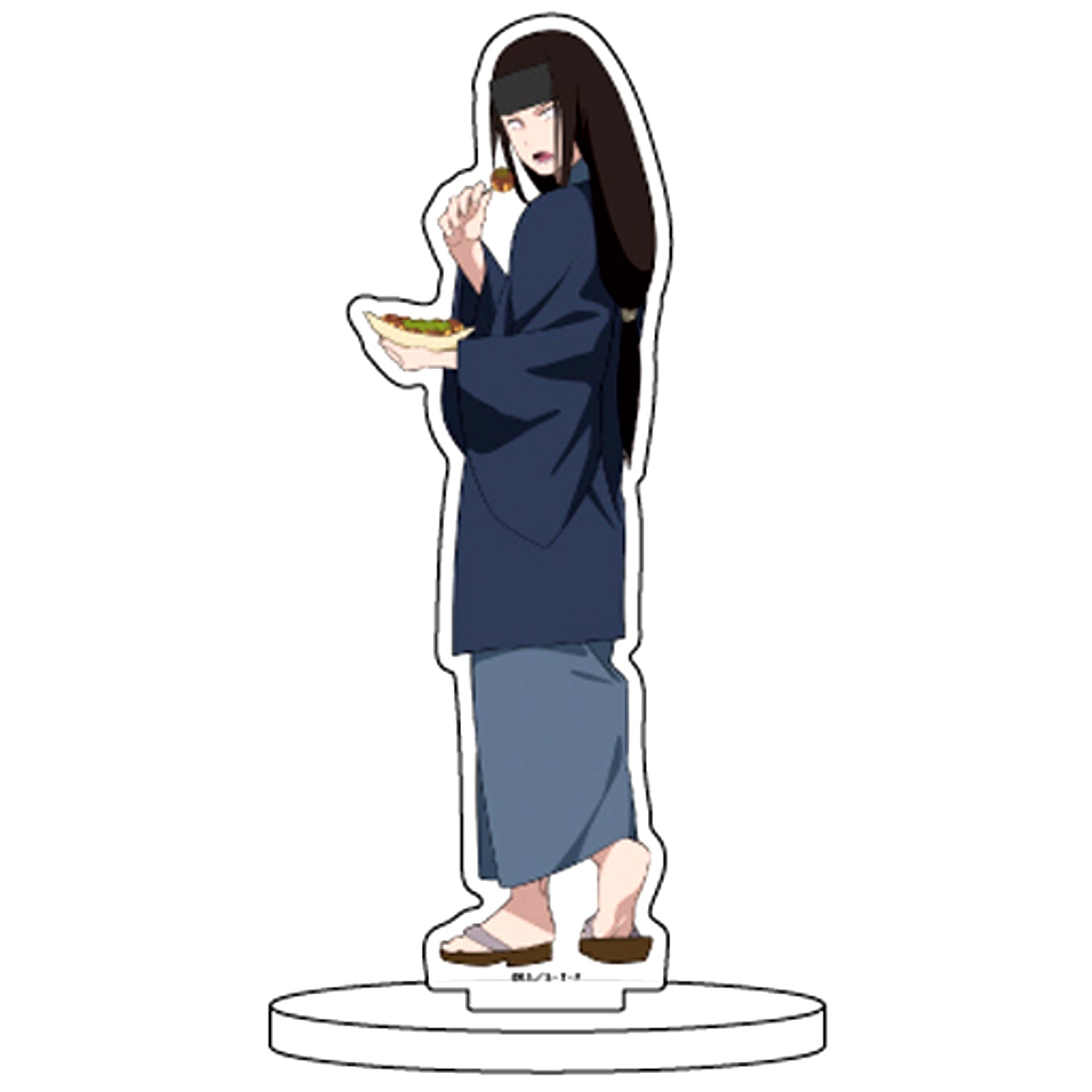 Neji Hyuga 06. Eating Tour Ver. Naruto Shippuden Chara Acrylic Figure [USED]