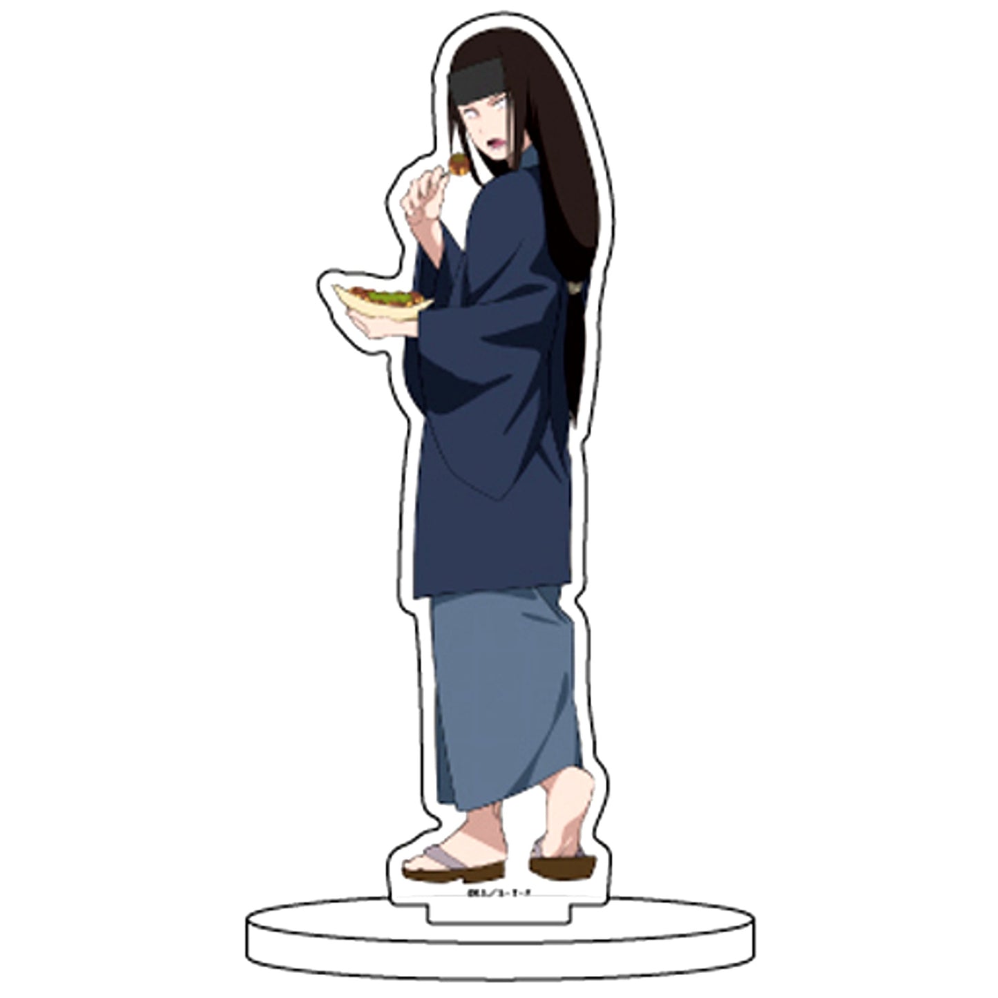 Neji Hyuga 06. Eating Tour Ver. Naruto Shippuden Chara Acrylic Figure [USED]
