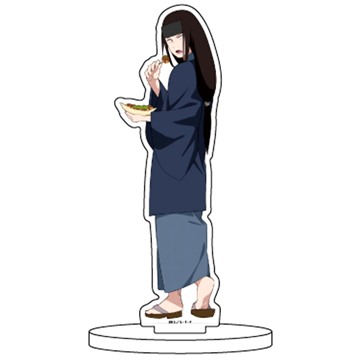 Neji Hyuga 06. Eating Tour Ver. Naruto Shippuden Chara Acrylic Figure [USED]