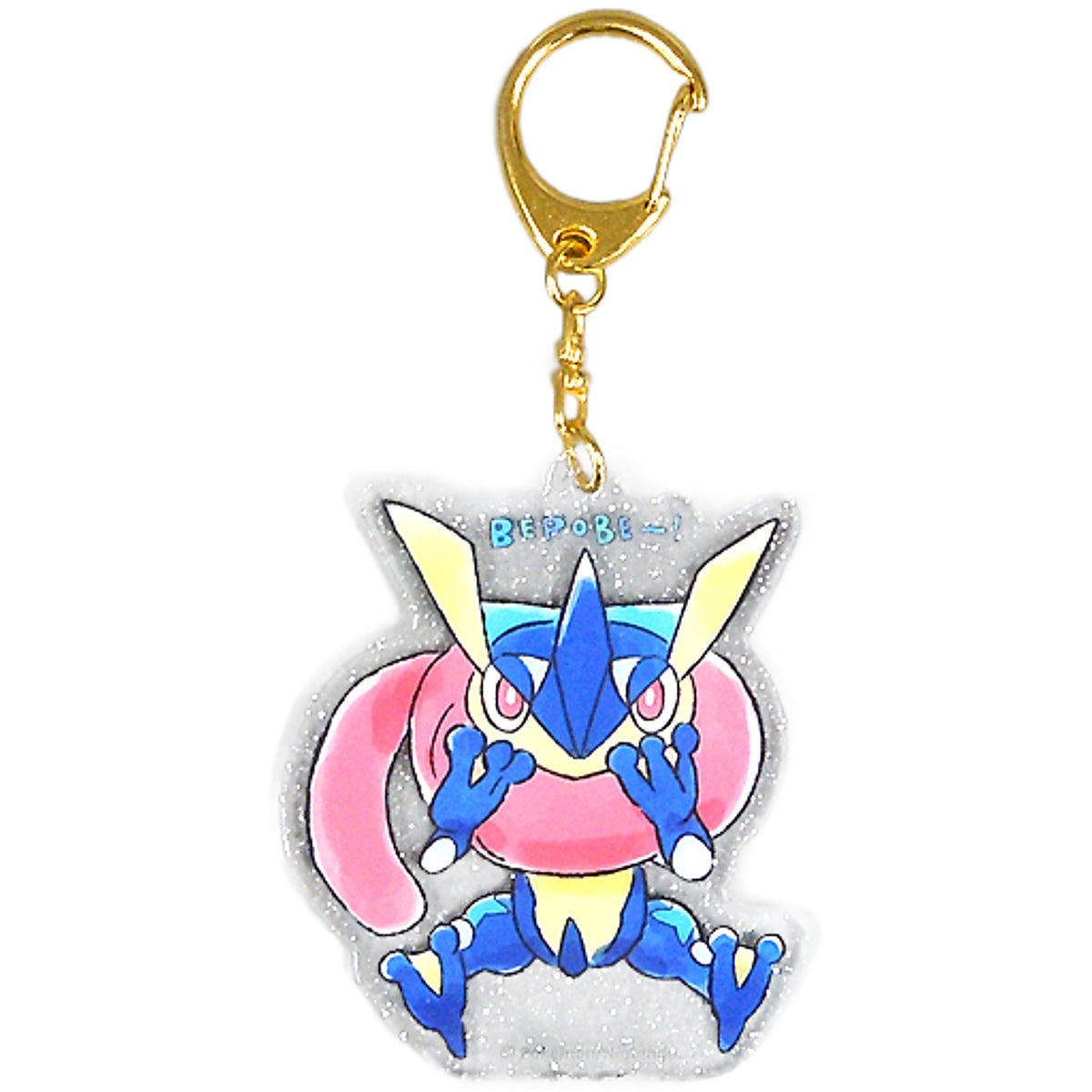 Greninja Pokemon Acrylic Keychain Collection Berobe! Pokemon Center Limited Key Chain [USED]
