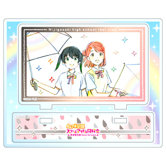 Yu Takasaki & Ayumu Uehara Acrylic Stand Love Live! Nijigasaki High School Idol Club [USED]