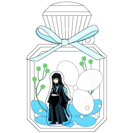 Muichiro Tokito Demon Slayer Flower Dome Keychain [USED]