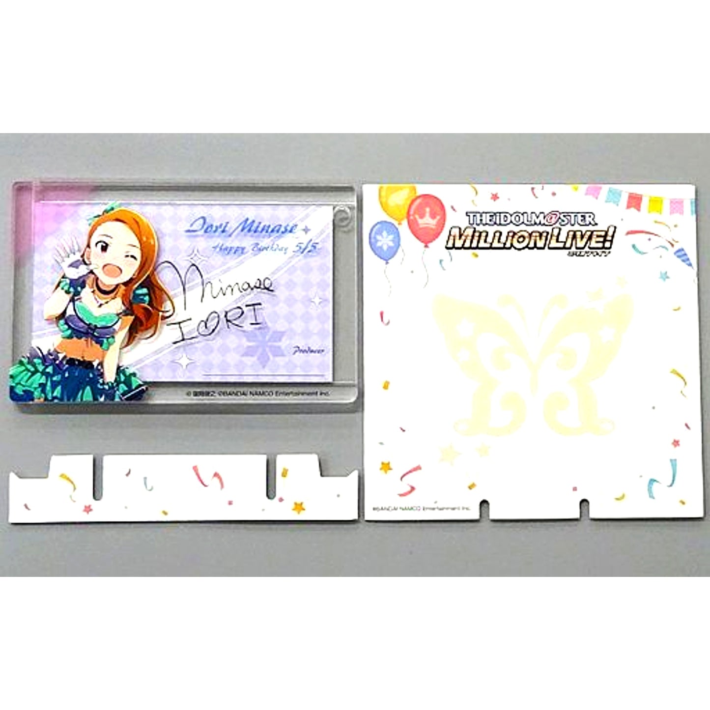 Iori Minase THE IDOLM@STER MILLION LIVE! Birthday Acrylic Plate [USED]
