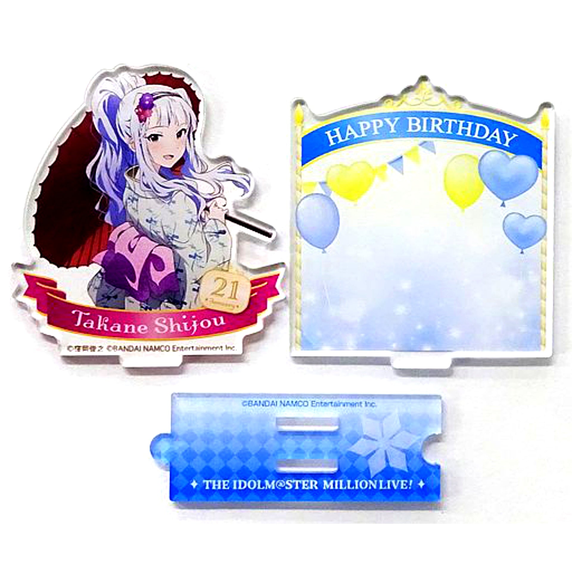 Takane Shijou THE IDOLM@STER MILLION LIVE! Birthday Acrylic Stand [USED]