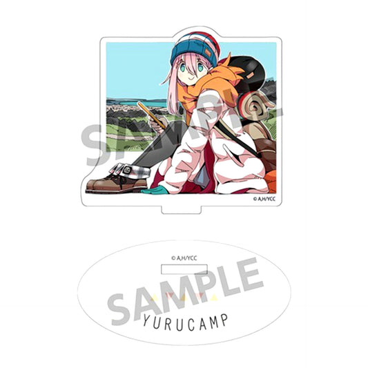 Nadeshiko Kagamihara B. Yuru Camp Acrylic Figure Original Edition [USED]