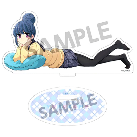 Rin Shima D. Laid-Back Camp Anime Version Acrylic Figure [USED]