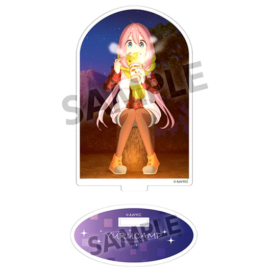 Nadeshiko Kagamihara F. Yuru Camp Acrylic Figure Anime Edition [USED]