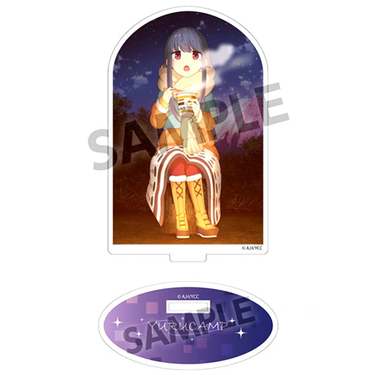 Rin Shima G. Yuru Camp Acrylic Figure Anime Edition [USED]