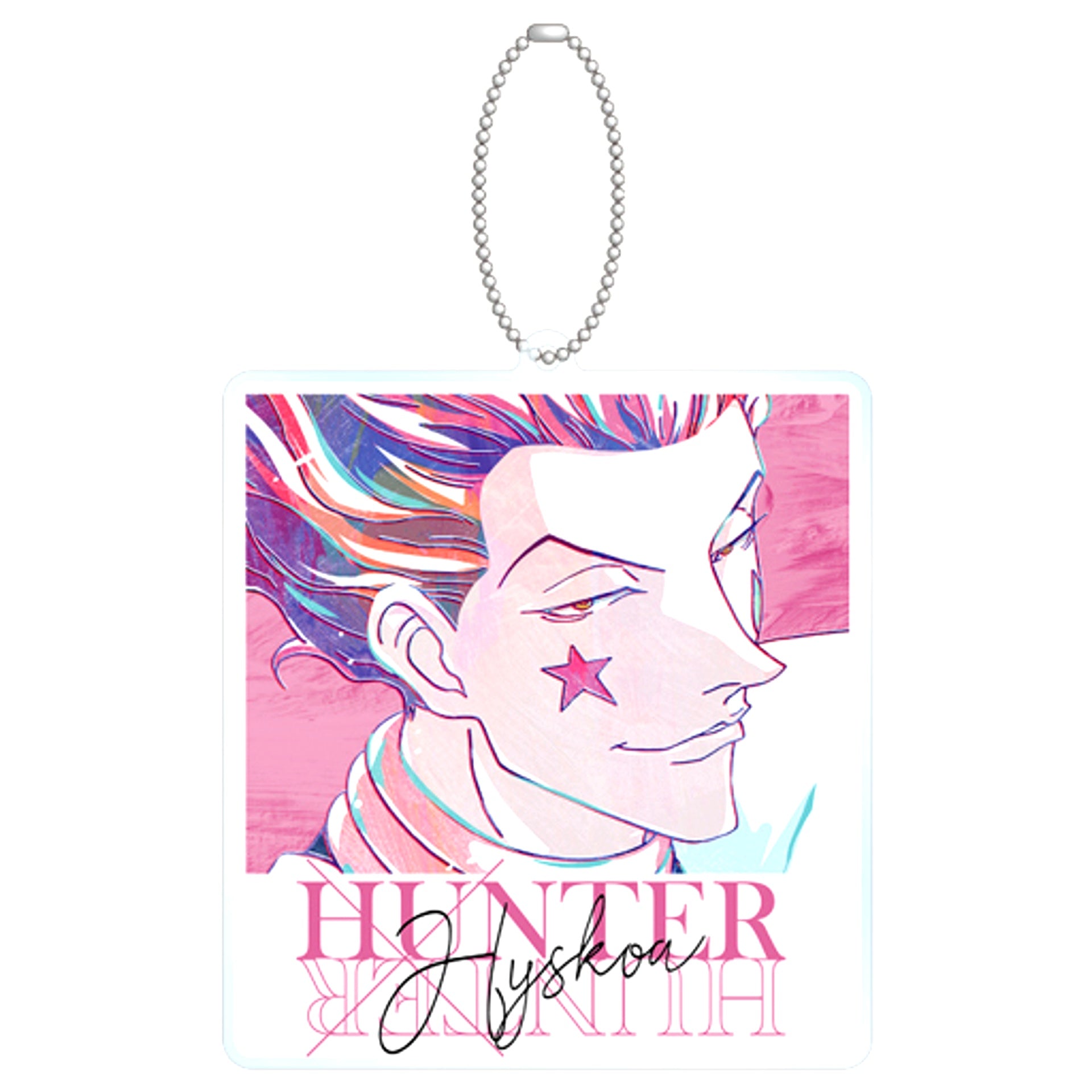 Hisoka Morow HUNTER x HUNTER Ani-Art BIG Acrylic Keychain [USED]