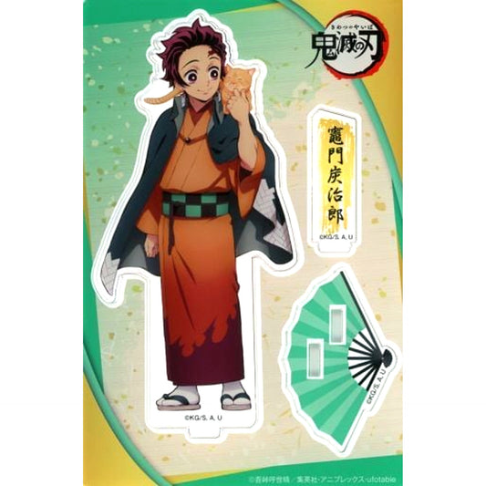 Tanjiro Kamado Acrylic Stand Demon Slayer x NAMJATOWN Peaceful Days with Cats [USED]