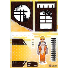 Zenitsu Agatsuma Demon Slayer Namjatown Peaceful Days with Cats Acrylic Diorama [USED]
