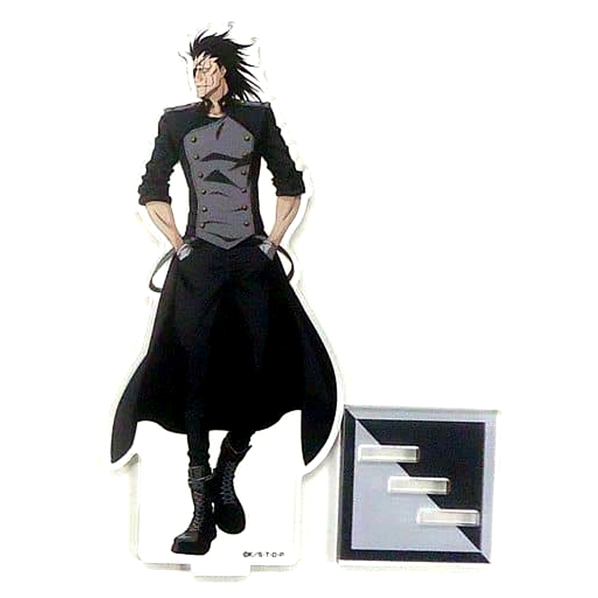 Kenpachi Zaraki BLEACH x COLLABO CAFE HONPO Acrylic Stand [USED]