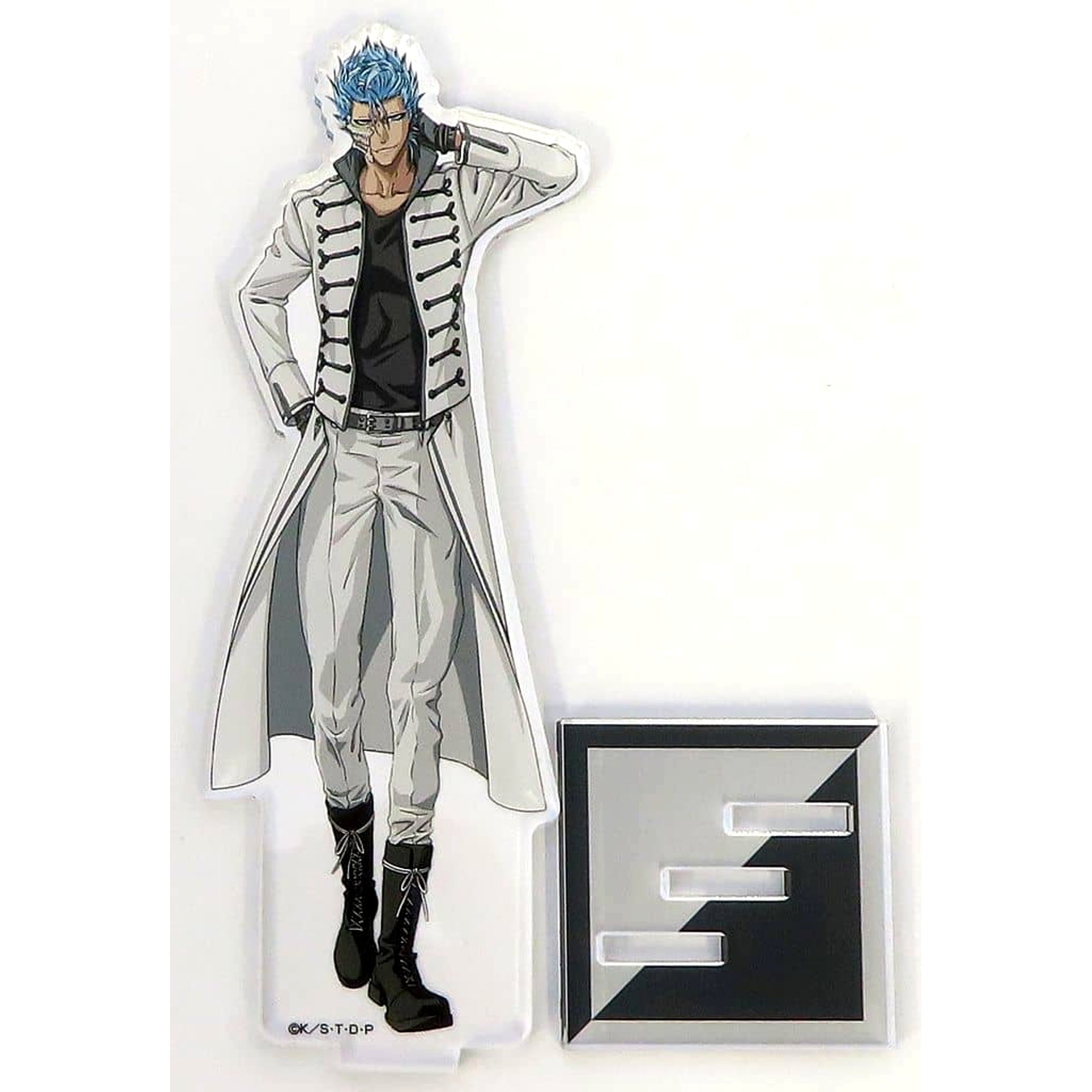 Bleach Grimmjow Jaegerjaquez Acrylic Stand Collabo Cafe Honpo Limited Acrylic Stands [USED]