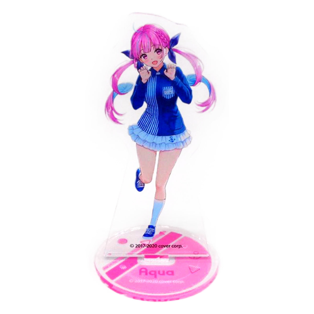 VTuber Hololive Minato Aqua Acrylic Stand Lawson Loppi HMV & Books Online Limited Acrylic Stands [USED]