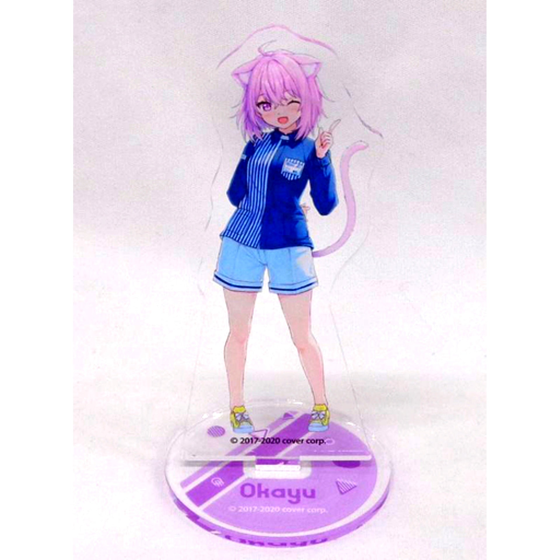 Nekomata Okayu Acrylic Stand Virtual YouTuber Hololive x Lawson Loppi HMV & BOOKS online Limited [USED]