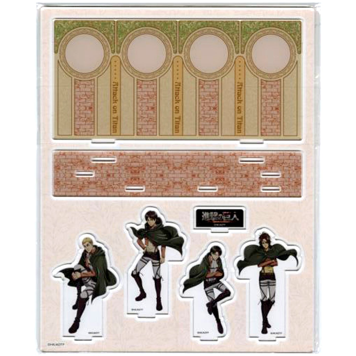 Group Attack on Titan The Final Season Don Quijote Drawn Acrylic Diorama [USED]
