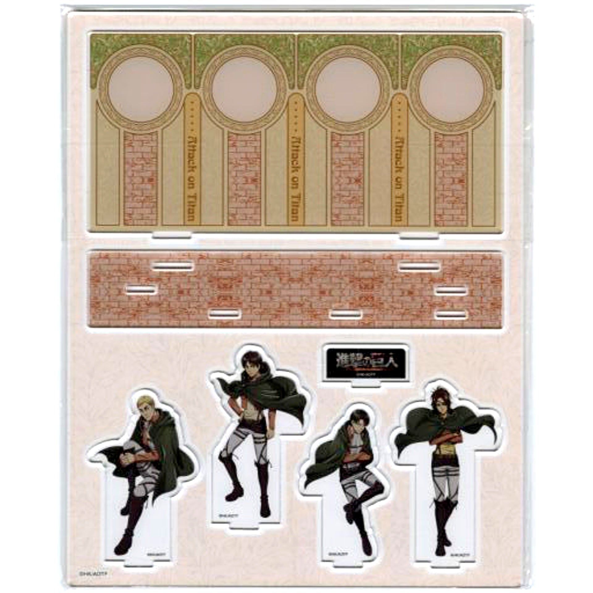 Group Attack on Titan The Final Season Don Quijote Drawn Acrylic Diorama [USED]