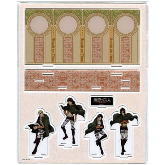 Group Attack on Titan The Final Season Don Quijote Drawn Acrylic Diorama [USED]