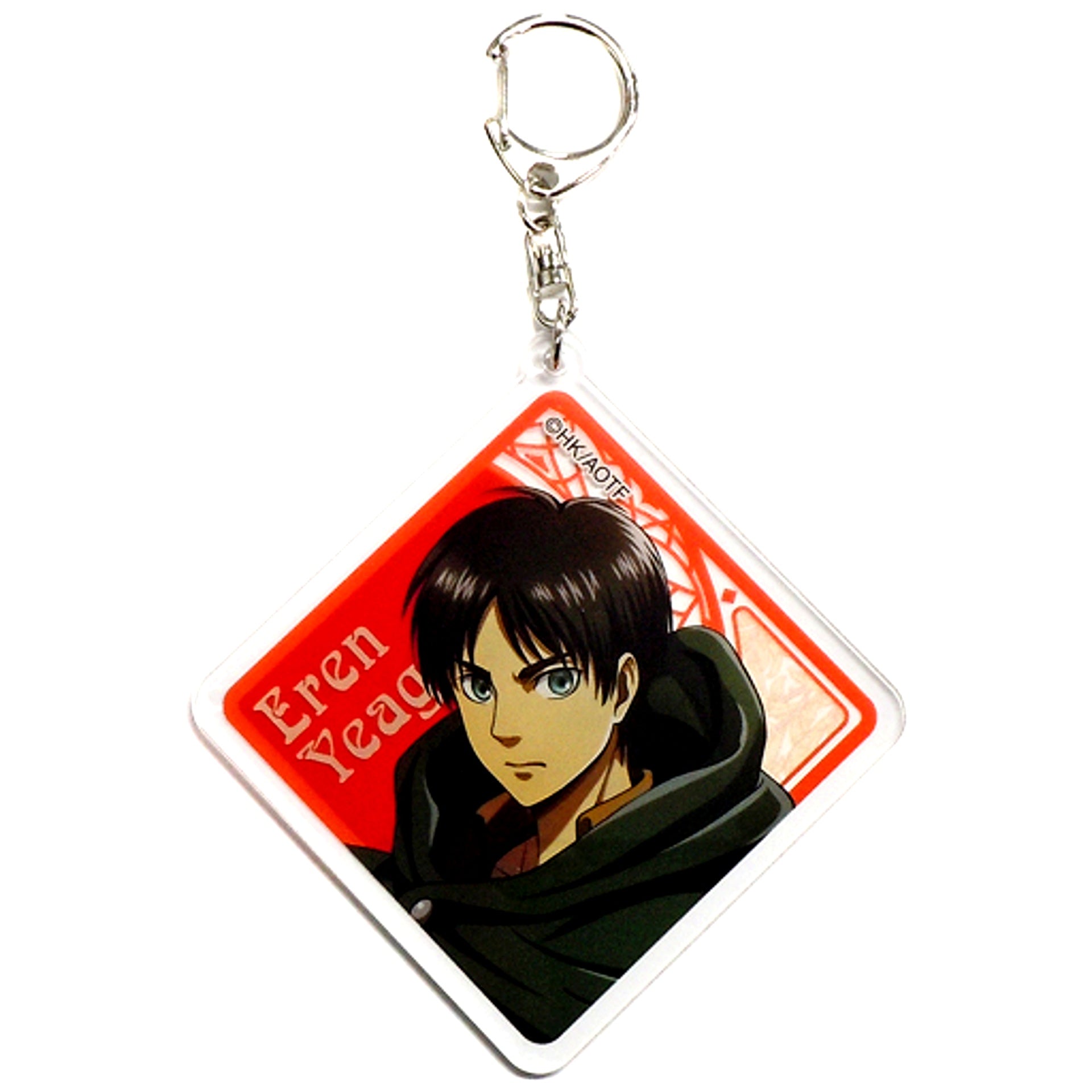 Eren Yeager Attack on Titan The Final Season x Don Quijote Drawn Acrylic Keychain [USED]
