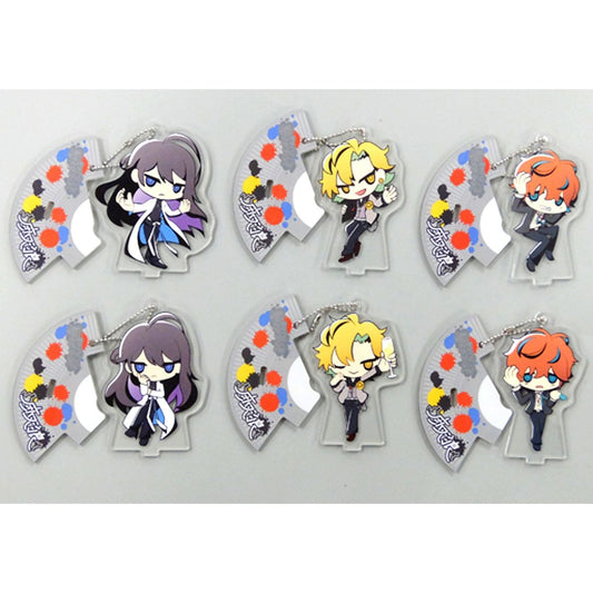 Set of 6 Matenro Hypnosis Mic: Division Rap Battle Hypmy Sanrio Remix Acrylic Stand [USED]
