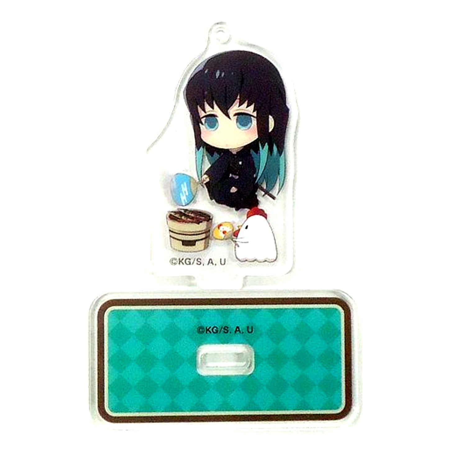 Muichiro Tokito Demon Slayer Kimetsu no Yaiba Movie Mugen Train Lawson Mini Acrylic Stand Mascot Autumn Harvest Festival [USED]