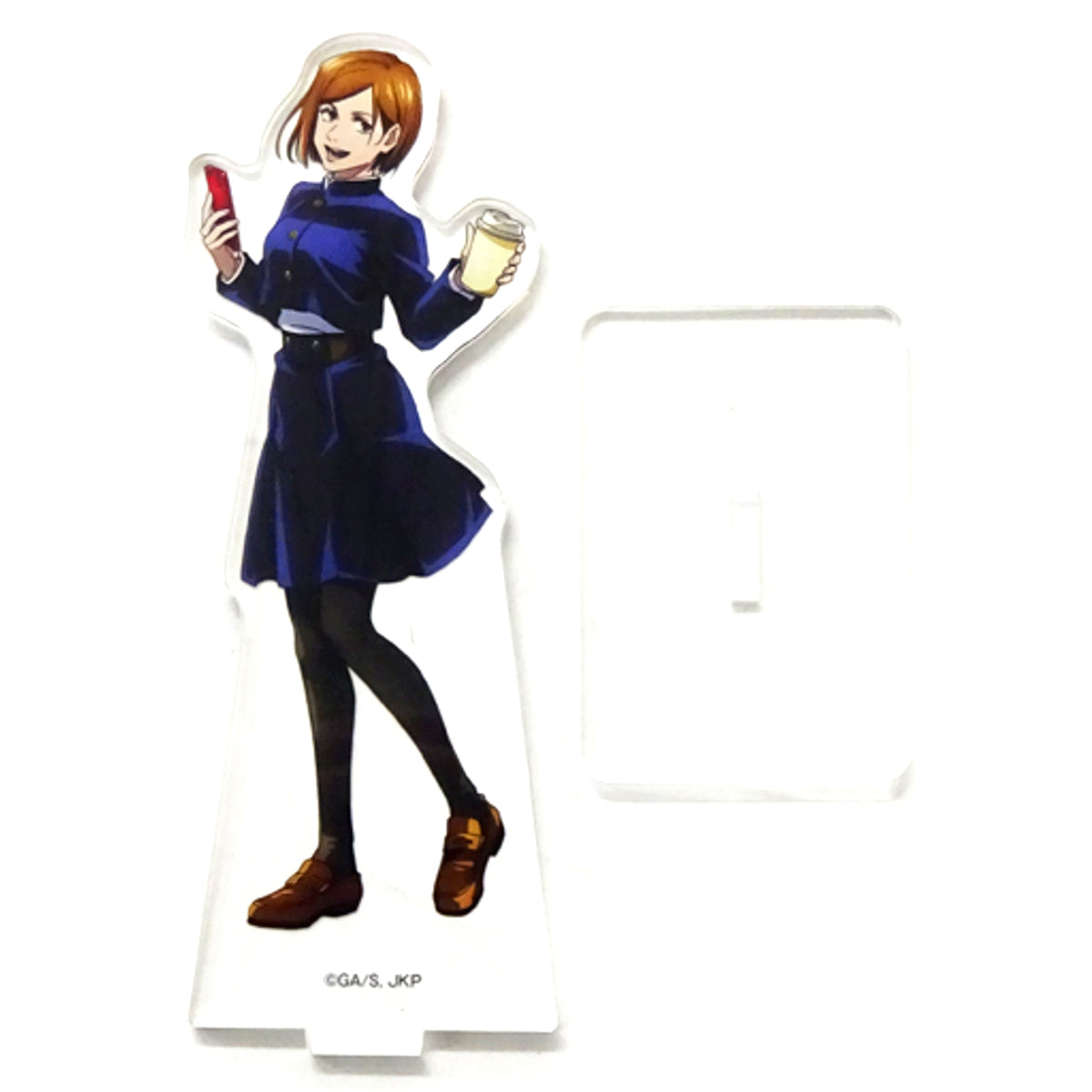 Nobara Kugisaki Eating Ver. Jujutsu Kaisen Sega Collabo Cafe Big Acrylic Stand [USED]