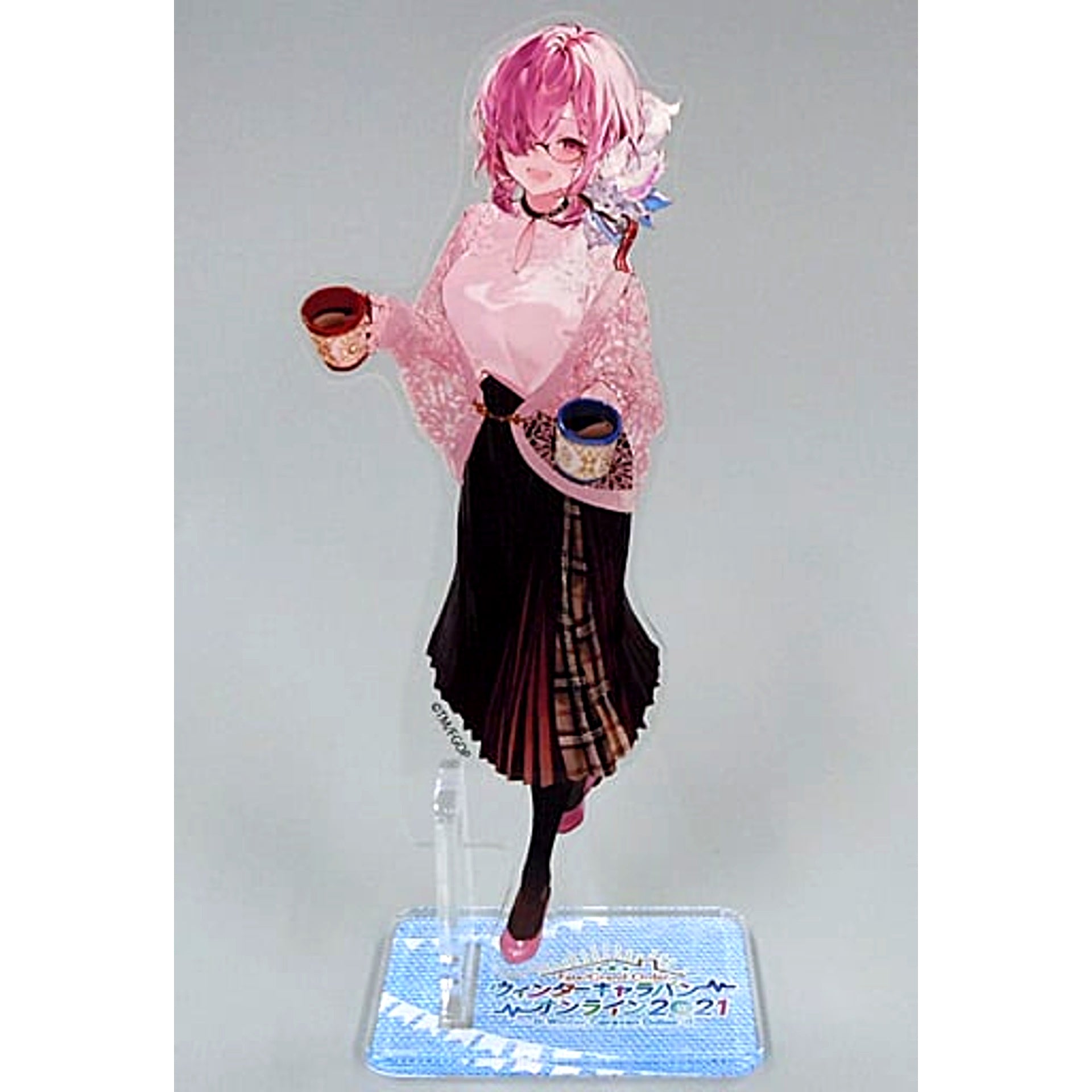 Shielder/Mash Kyrielight Fate/Grand Order Winter Caravan Online 2021 Acrylic Mascot [USED]