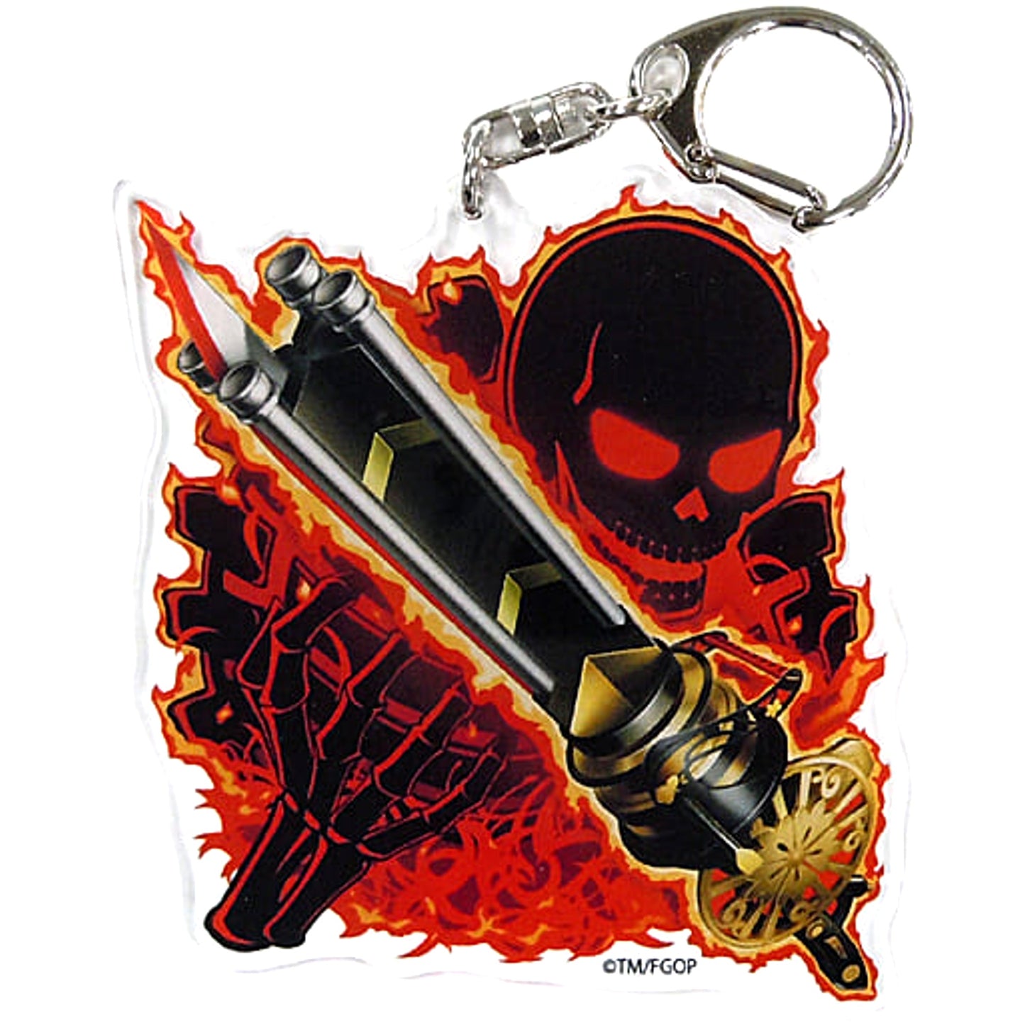 Avenger/Demon King Nobunaga Devil Gun Fate/Grand Order Command Code Random Acrylic Keychain Vol.3 Winter Caravan Online 2021 Limited [USED]