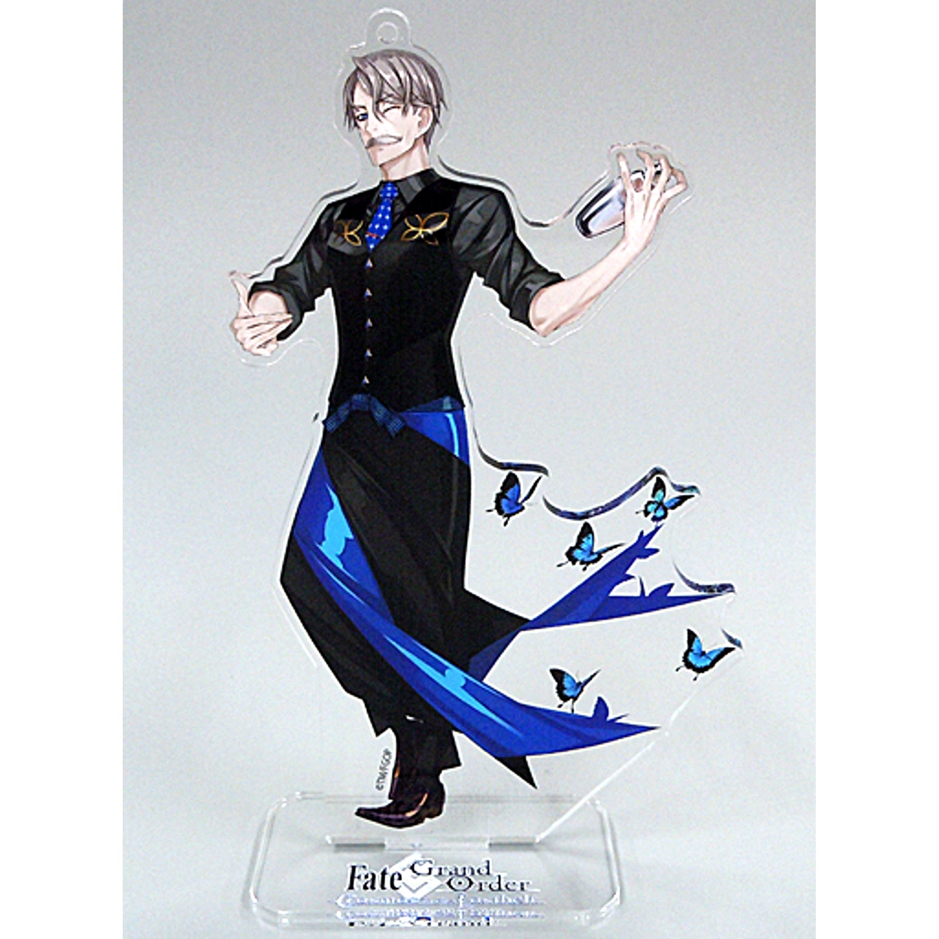 James Moriarty Gray Color Fate/Grand Order Pickup Character Acrylic Mascot Winter Caravan Online 2021 [USED]