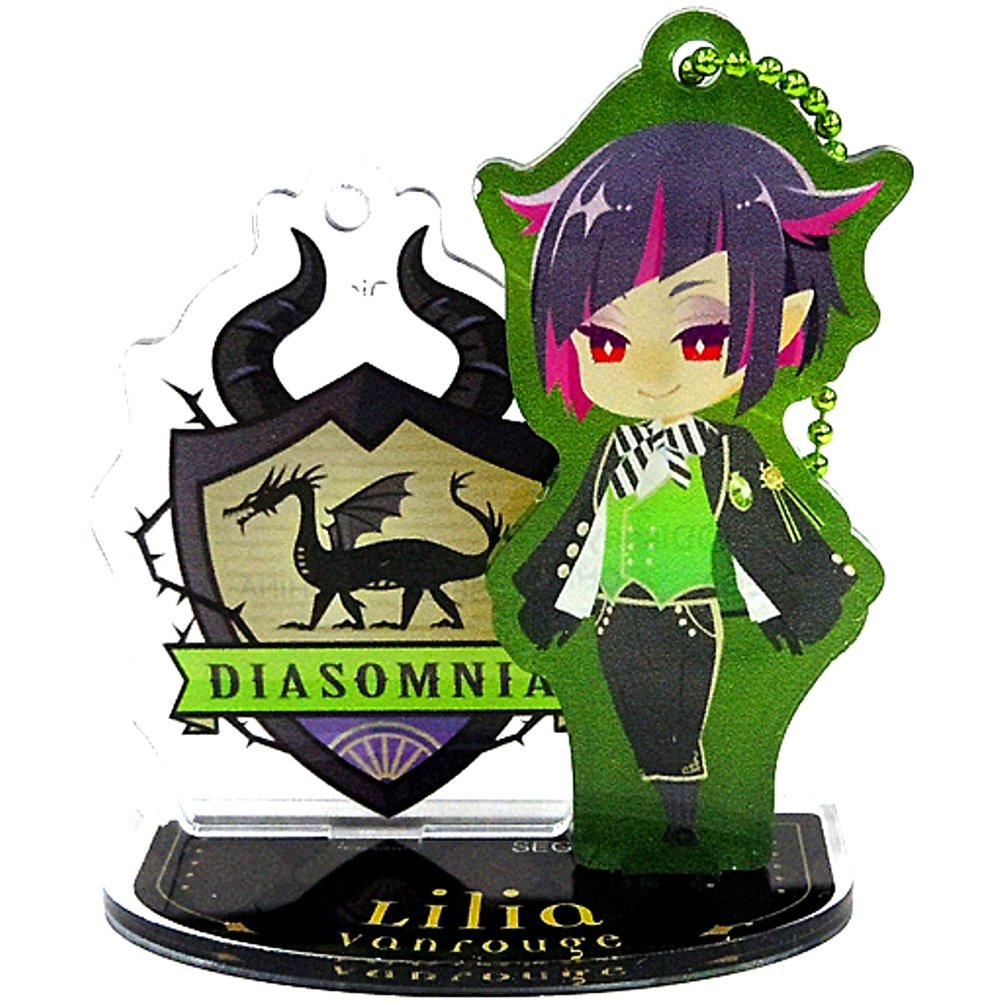 Lilia Vanrouge Disney Twisted Wonderland Deformed Character Uniform Acrylic Stand Charm Vol.2 [USED]